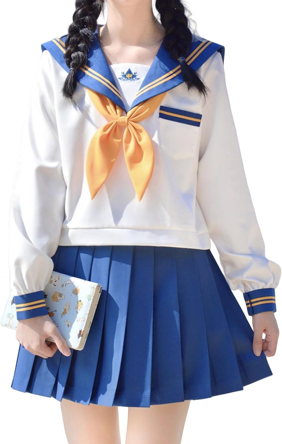 青いセーラー服コスプレ衣装 女M Amazon.co.jp: [SSUPTEMBER2] セーラー服 スクール 制服 JK 女子